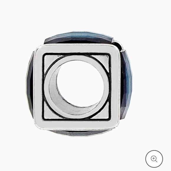 Brighton Ice Cube Bead Black NWOT - Picture 2 of 5